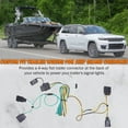 thumbnail image 6 of CARROFIX T-Connector Vehicle Custom Wiring Harness with 4-Way Flat Trailer Connector, Compatible with 2007 - 2013 Jeep Grand Cherokee, 6 of 6
