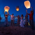 thumbnail image 4 of Chinese Paper Lanterns,30 Pack Chinese Lanterns, Paper Lanterns for Weddings, Birthday Party, New Years, Festival(White), 4 of 9