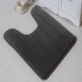 thumbnail image 1 of Alfombrilla de baño absorbente antideslizante, alfombras de baño lavables suaves y gruesas, alfombrillas de baño para Base de inodoro, 1 of 4