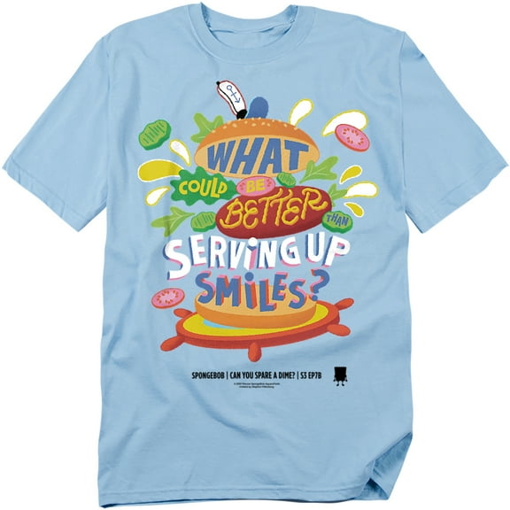 Spongebob T-Shirt Serving Up Smiles Unisex Graphic Tee for Men & Women
