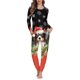 thumbnail image 2 of Pijama informal de manga larga para mujer, conjunto de dos piezas holgado, ropa de dormir para primavera y otoño, regalos de navidad, 2 of 4