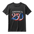 thumbnail image 2 of Patriotic America 250 Years Comfort Colors, 1776–2026 USA T-Shirt, 250 Years of America Shirt, 250th Anniversary , Sizes S-5XL - The Golden Shop, 2 of 5