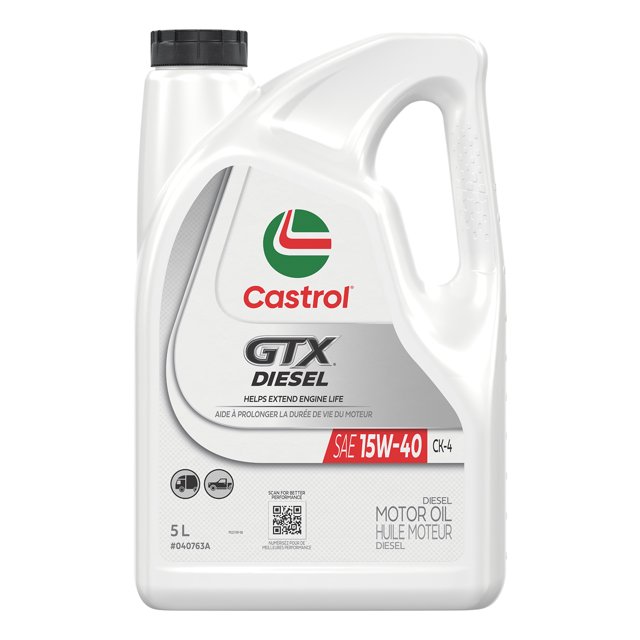 Castrol GTX Diesel 15W40 – 5 Litre