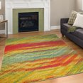 thumbnail image 1 of A2Z Rio 5710 Moderne Bold Bohème Brillant Électrique Coureur Couloir Zone Rug Tapis Tapis, 1 of 6