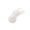 C003- White, variant on Cat Toys for Indoor Cats, Cat Toys Interactive, Cat Enrichment, Cat Toys Feather, Crafted with Fluffy Genuine Rabbit Ball, Lightweight Gentle Texture, 14X3 Inch Gray Quiet Cat