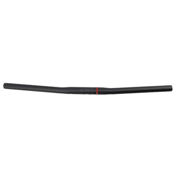 Soidarity Manillar Horizontal para ciclismo, barra de repuesto para bicicleta de montaña, rueda de carreras, manillar de bicicleta ultraligero Ciclismo Negro mate
