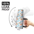 thumbnail image 3 of Modern 40oz Tumbler– Stainless Steel Insulated Tumbler with Handle and Straw, Large Capacity Travel Cup for Hot & Cold Drinks, 3 of 7