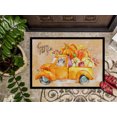 thumbnail image 3 of Carolines Treasures CK2635MAT Tapis Intérieur Ou Extérieur Coupe Chiot 18 x 27 Po. Récolte d'Automne Shih Tzu, 3 of 4