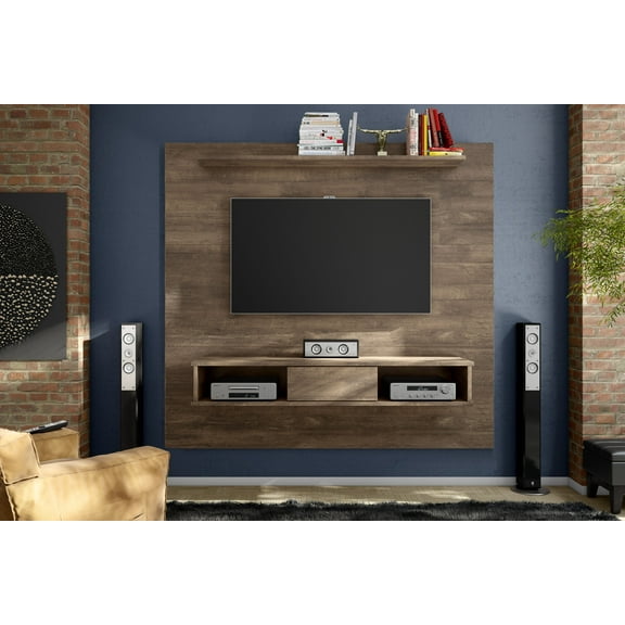 Midtown Concept Omaha 2-Shelf TV-Board (Up to 70inch TVs) - Multiple Finishes