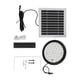thumbnail image 2 of Luz Solar Para Exteriores, Botón De Interruptor De Una Tecla, Luz Solar Para Cobertizo, Batería Impermeable De 4500 MAh Para Jardín, Patio, Balcón, 2 of 8