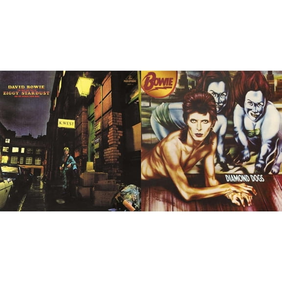 Rise & Fall Of Ziggy Stardust (2012 Remaster) & Diamond Dogs (2016 Remastered Version) [LP Vinyl Bundle]