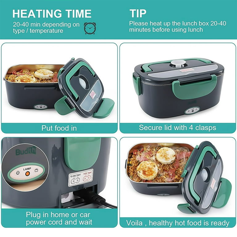 LELINTA Portable Oven and Lunch Warmer - Heated Lunch Boxes for