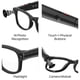 thumbnail image 3 of Lentes Inteligentes ThinkLens 2 Piezas IA Cámara 8MP 4GB 260mAh Bluetooth/WiFi Traductor App Móvil Negro., 3 of 3