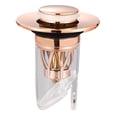 thumbnail image 1 of Acier Inoxydable Pop-Up Bounce Noyau Universel Bassin Drain Filtre Capteur de Cheveux, 1 of 9
