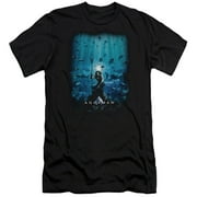 Aquaman Movie Poster Premium S/S Adult 30/1 T-Shirt Black