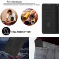thumbnail image 5 of Magnetic Leather Case with Card Pocket and Kickstand for Galaxy A40 Protective Cover Shell, 5 of 5