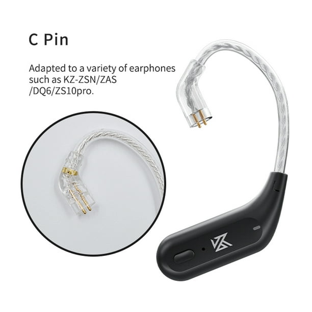 KZ AZ09 Gancho para la oreja compatible con Bluetooth 5.2 para ZSN/ZSN PRO/ZS10 PRO (Estilo C) Likrtyny Para estrenar