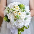 thumbnail image 2 of Ramo de Damas de Honor Flores Artificiales Seda Colco 20 cm x 30 cm, 2 of 6