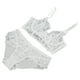 thumbnail image 1 of Bralette de encaje, conjunto de sujetador de encaje, ropa interior, conjunto de sujetador, sujetador con aros sin forro, compacto y ligero, 1 of 8