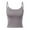 Dark Gray, variant on RMGVDSD Soft Tank Top for Women Women's Casual Round Neck Tank Top Sleeveless Summer Basic Stretch Comfortable Blouse Tee Shirt Daily Wear Basic Casual Tops
