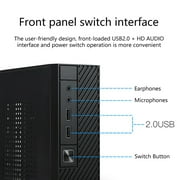 Qisuw FH06 Mini ITX Micro HTPC Host for Case Gaming Computer for Case USB 2.0 Desktop