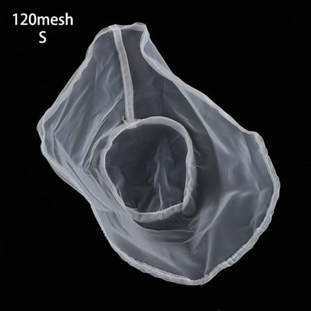 

Juice Wine Strainer Food Colander Soymilk Cheesecloth Coffee Filter Bowl Shape Nylon Filter Bag Nut Milk Bag S 120MESH