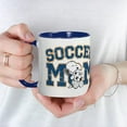 thumbnail image 5 of CafePress - Snoopy Soccer Mom Mug - 11 oz Ceramic Mug - Novelty Coffee Tea Cup, 5 of 6