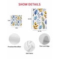 thumbnail image 7 of Watercolor Botanical Kitchen Dish Towels for Drying Dishes Set of 4, Blue Yellow Leaves Floral Plants Spring Waffle Weave Microfiber Hand Tea Bathroom Towels Quick Dry & Absorbent Towel 15.7x23.6, 7 of 7