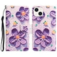 thumbnail image 6 of Allytech Wallet Case for iPhone 14 Cute Animals Love Butterfly Pattern, Purse Case with Card Slots Holders Kickstand Function Handstrap Lanyard Women Girls Case for iPhone 14,M, 6 of 6