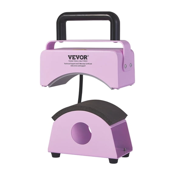 Mini Hat Heat Press Machine for Caps, 5.9x3.15 Inch Plate, Purple – Portable Cap Press for DIY & Embroidery