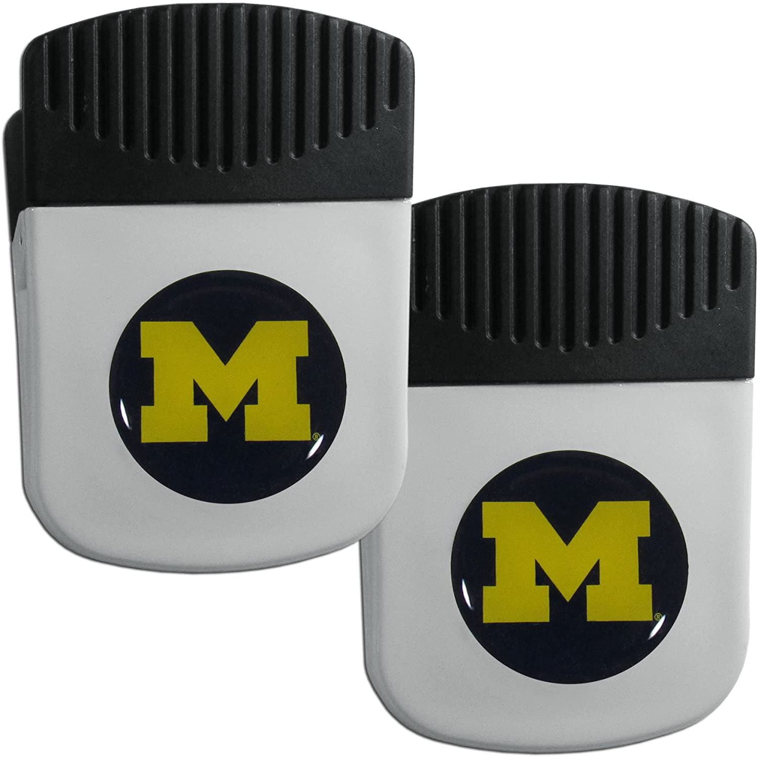 White Siskiyou Sports NCAA Chip Clip Magnet 