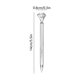 thumbnail image 3 of Bolígrafo Retráctil con Punta de Cristal de Diamante: Bolígrafo con Acabado Metálico Brillante para La Escuela, La Oficina y para Escribir En Un Diario., 3 of 6