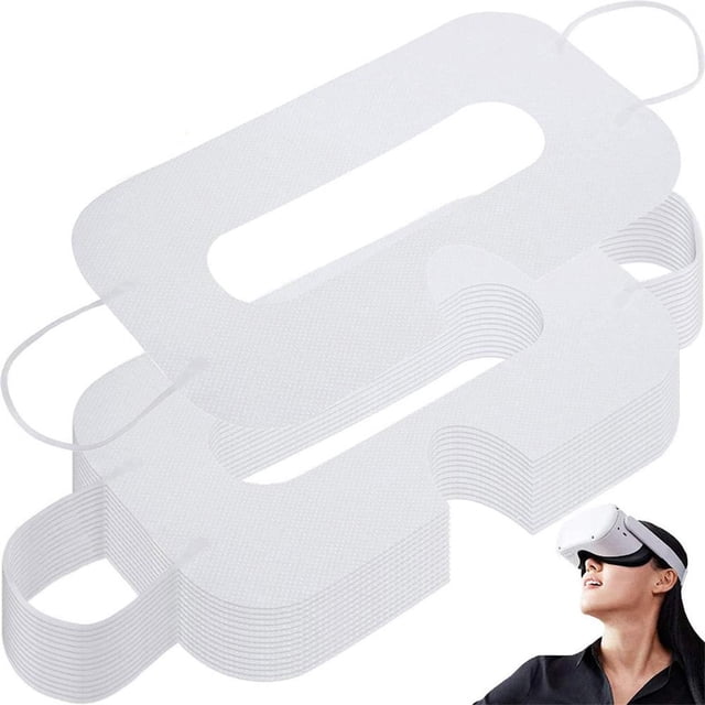 Coussinets de Protection 3D Jetables Non Tissés Universels pour les Yeux