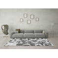 thumbnail image 3 of Ahgly Company Indoor Rectangle Abstract Gray Modern Area Rugs, 2' x 3', 3 of 4