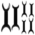 thumbnail image 1 of 8 piezas Abrebocas dental de doble cabezal en forma de T, retractor intraoral de mejillas y labios, herramienta ortodóncica dental, retractor quirúrgico (negro), 1 of 7