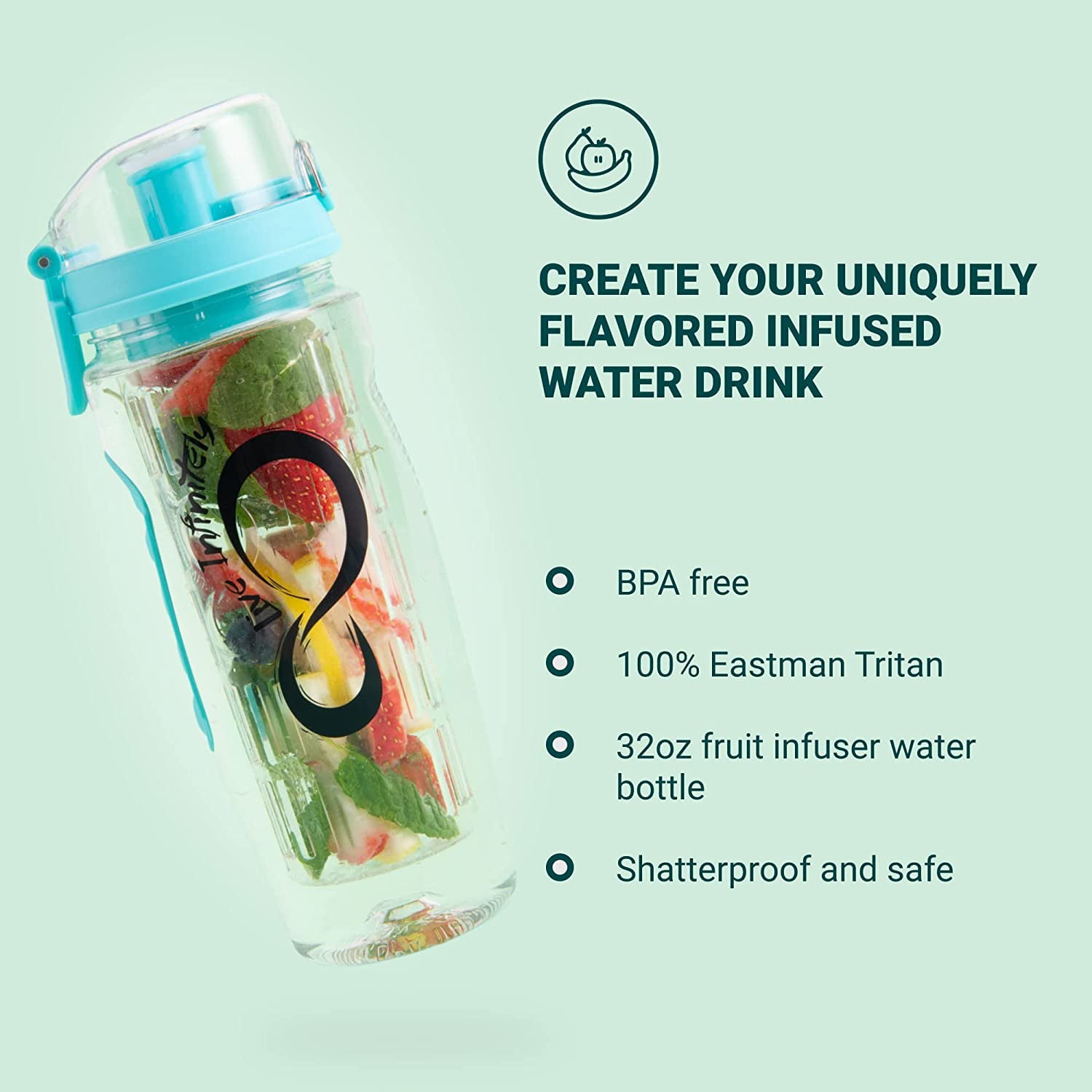 6 Amazing Benefits of Fruit Infused Water Bottles - Live Infinitely