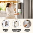 thumbnail image 5 of INCTUO Cup Dispenser Wall Mounted Bathroom Cup Holder, 3oz-5oz Disposable Paper Cup Plastic Cup Dispenser, Water Cooler Dispenser Cup Holder with Paste Plate for Home Office Hospital Gym, 5 of 7