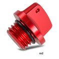 thumbnail image 4 of Oil Filler Caps Dustproof Aluminum Universal Chassis Cover Waterproof Replacement Plug Covers Motorcycle Accessory Good Sealing Red, 4 of 7