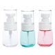 thumbnail image 1 of GOOHOCHY 3 botellas de spray vacías de plástico de 30 ml, dispensador de perfume y agua (transparentes, azul y rosa), 1 of 8