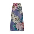 thumbnail image 5 of Nmnitkp Skirts for Women Stylish Prints Maxi Skirts for Women Ankle Length Skirt Casual Long Skirt High Waisted Maxi Skirt Reg and Skirt Long Skirt with Pockets（Halloween Print）, 5 of 5
