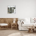 thumbnail image 2 of Abstract Cattle Farm Animal Animals & Insects Painting White Framed Art Print Wall Art, 2 of 7