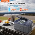 thumbnail image 2 of Refrigerador de coche VEVOR 9L, congelador portátil de una sola zona, 12 V, 2 of 9