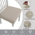 thumbnail image 3 of Waterproof Seat Covers for Chairs Seat Covers for Dining Room Chair Slipcovers Kitchen Chair, 3 of 5