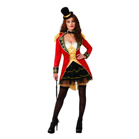 Super Deluxe Womens Sexy Ringmaster Costume