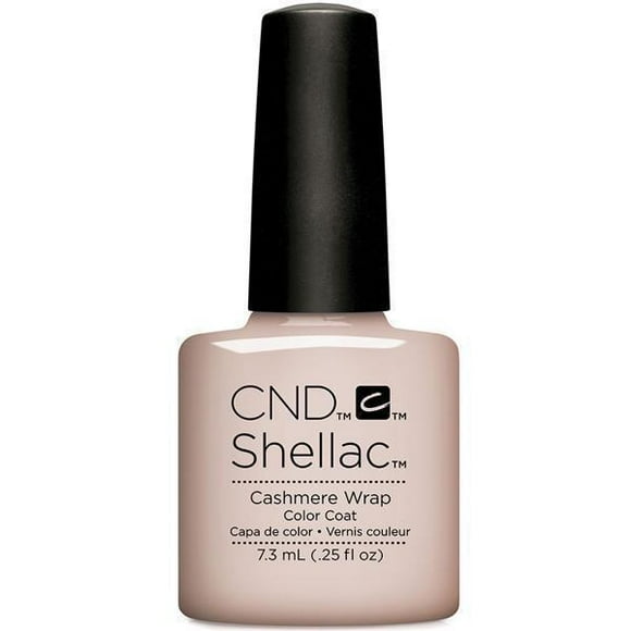 Shellac Nail Color - Cashmere Wrap by CND for Women - 0.25 oz Nail Polish