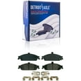thumbnail image 5 of Detroit Axle - Front Brake Kit for Chevy Malibu Classic Pontiac Grand Am Oldsmobile Alero Cutlass Drilled and Slotted Brake Rotors Ceramic Brakes Pads Replacement : 10.94" Front Rotors, 5 of 6