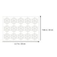 thumbnail image 4 of LABSERRON Snowflake Stickers White PVC Removable Decorative for Window 1Pc 11.8X7.9X0.04In, 4 of 10