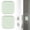 Green, variant on NUOKO 1.77 Inch Square Peel & Stick Silicone Door Stopper, Shock Absorbent Door Handle Bumper Guard, No Drill Self Adhesive Wall Protector for Doors, Cabinets & Furniture Walls