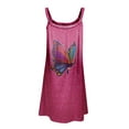 thumbnail image 5 of Eashery Womens Dresses Plus SIze Pinrted New Fashion Womens Dresses Hot Pink S, 5 of 5