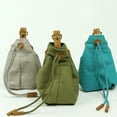 thumbnail image 3 of fastboy Portable Reusable Large Capacity Pet Food Storage Bag with Snap Hook Small Medium Animal Training Folding Snack Pouch Grey Bag, 3 of 6